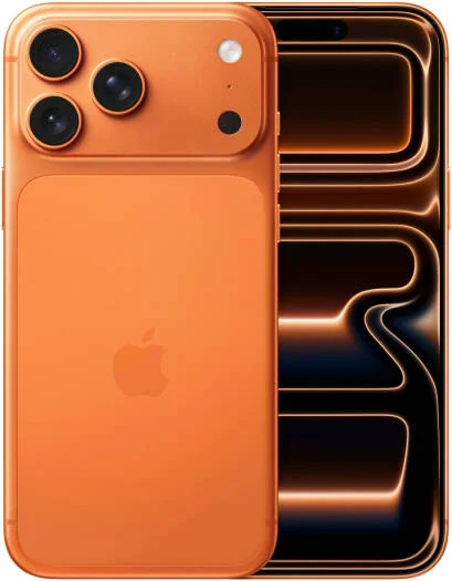Apple iPhone 17 Pro Max Mobile Phone, 6.9" Super Retina XDR Display, A19 Pro Chip, 6 Core CPU, 6 Core GPU, 16 Core Neural Engine, 256GB Storage, 5G/WiFi7, INTL Ver, eSIM, Cosmic Orange | 17-PRO-MAX