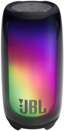 JBL Pulse 5 Portable Bluetooth Speaker, 30W RMS (Woofer), 10W RMS (Tweeter), Bluetooth 5.3 Connectivity, Eye-Catching 360° Light Show, IP67 Dustproof & Waterproof, Black | PULSE5-BLK