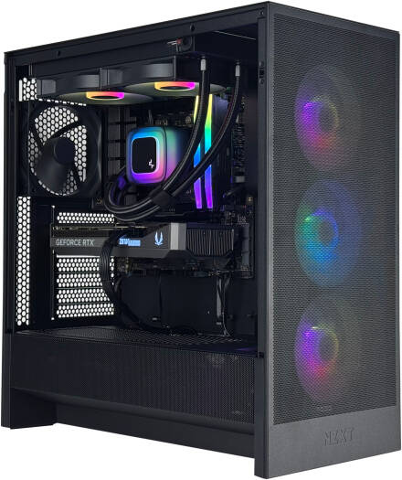 PowerLite Gaming PC - Intel Core Ultra 5 225F, ASUS NVIDIA RTX 5060 8GB, 16GB 5200MHz DDR5 RAM, 1TB M.2 PCIe Gen 3 NVMe SSD + 650W PSU