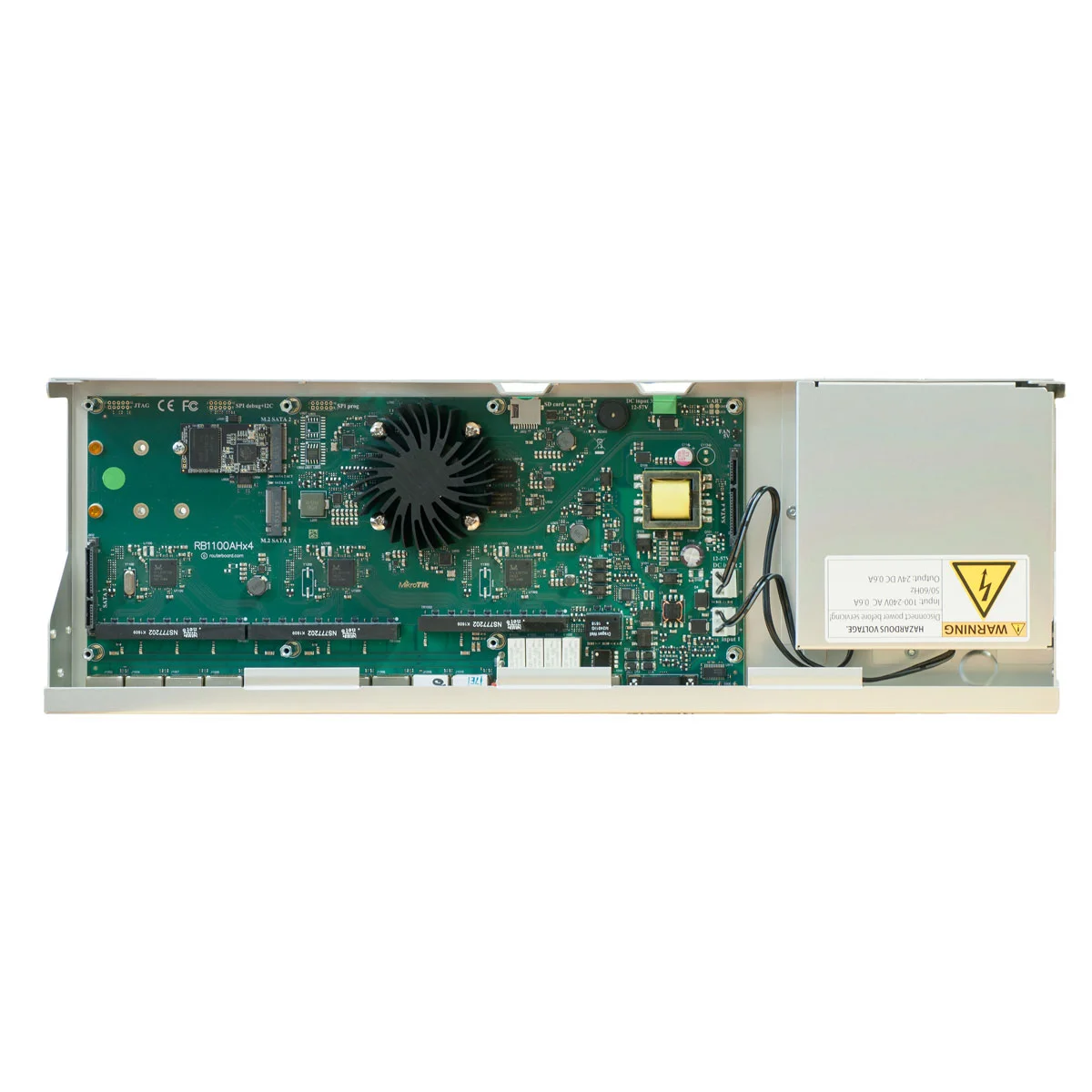 MikroTik RB1100AHx4 Dude Edition Rackmount Router – 13x Gigabit, Quad-Core 1.4GHz, 60GB SSD - Image 3
