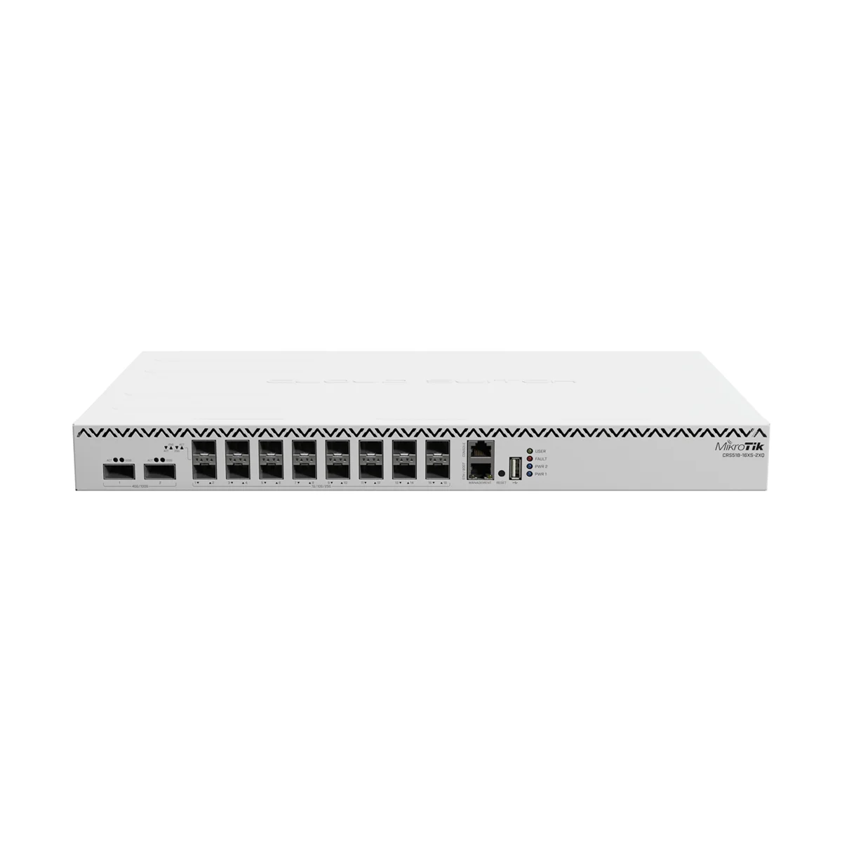 MikroTik CRS518-16XS-2XQ-RM Switch – 16x 25G SFP28, 2x 100G QSFP28, Rackmount