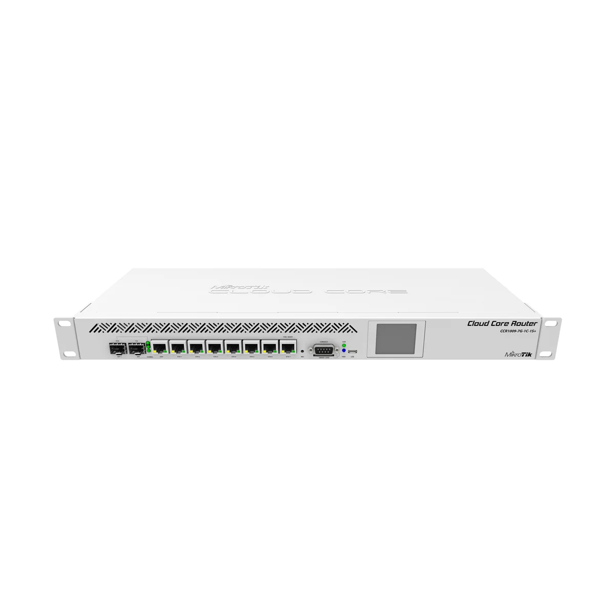MikroTik CCR1009-7G-1C-1S+ Cloud Core Router – 7x Gigabit, SFP+, 9-Core, 2GB RAM