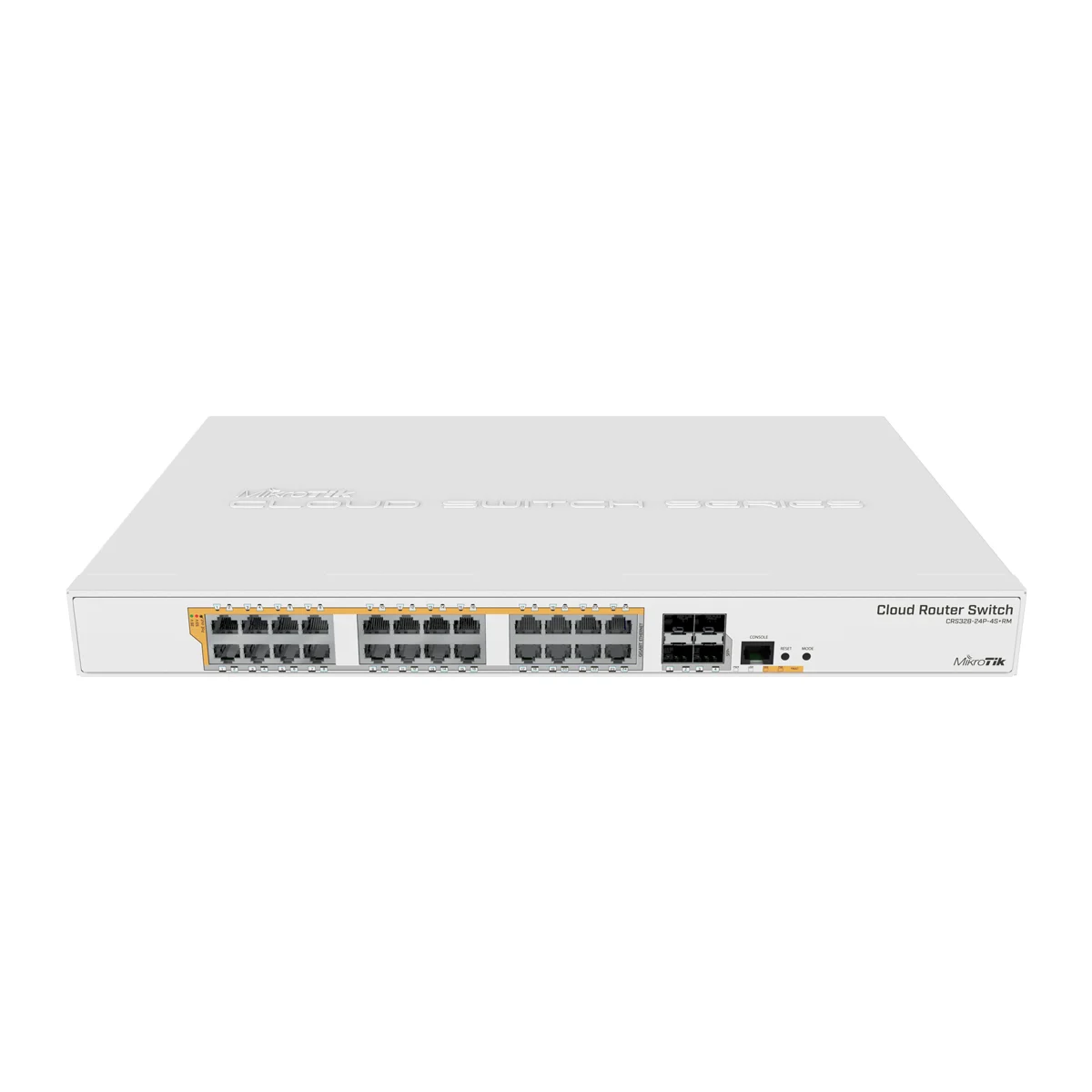 MikroTik CRS328-24P-4S+RM PoE Switch – 24x Gigabit PoE Out, 4x 10G SFP+, Rackmount