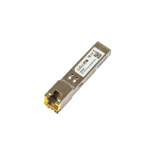 MikroTik S-RJ01 RJ45 Gigabit SFP Module – 10/100/1000M Copper Transceiver