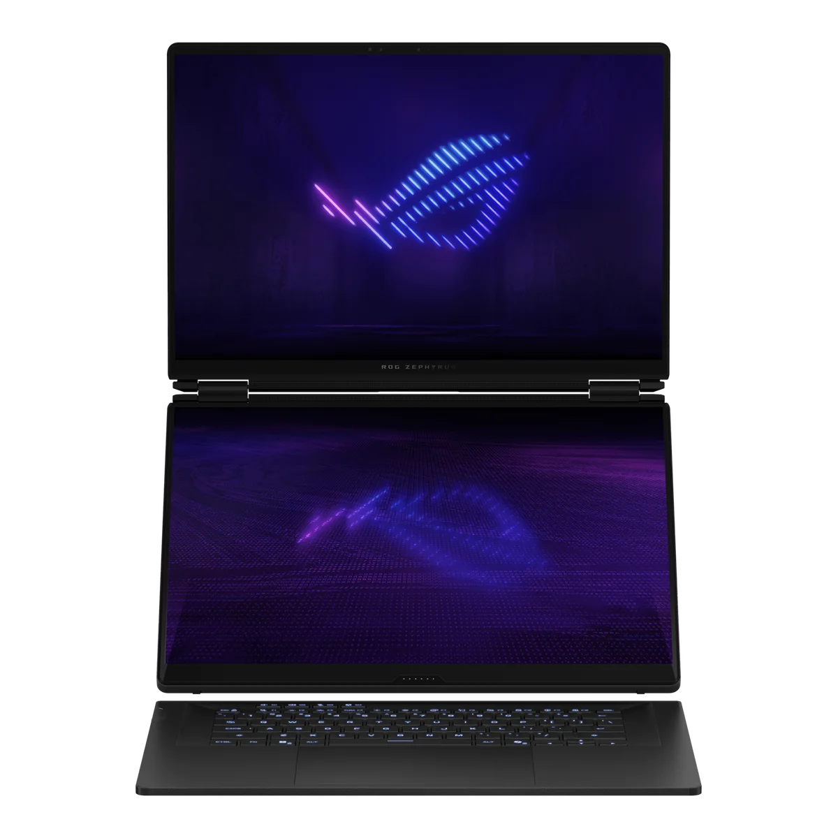 ASUS ROG Zephyrus Duo 16 (2026) dual-screen gaming laptop, Dark Gray