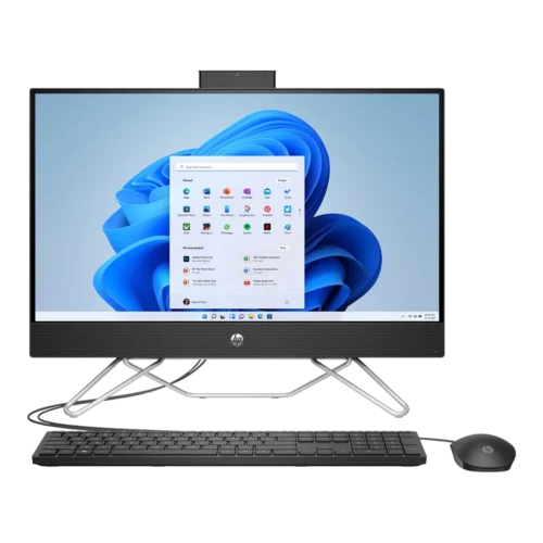 HP All-in-One 24-cb1000 23.8-inch desktop PC, Starry White