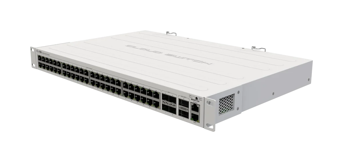 MikroTik CRS354-48G-4S+2Q+RM – Best price and best performance on the market – this 48 port switch
will…