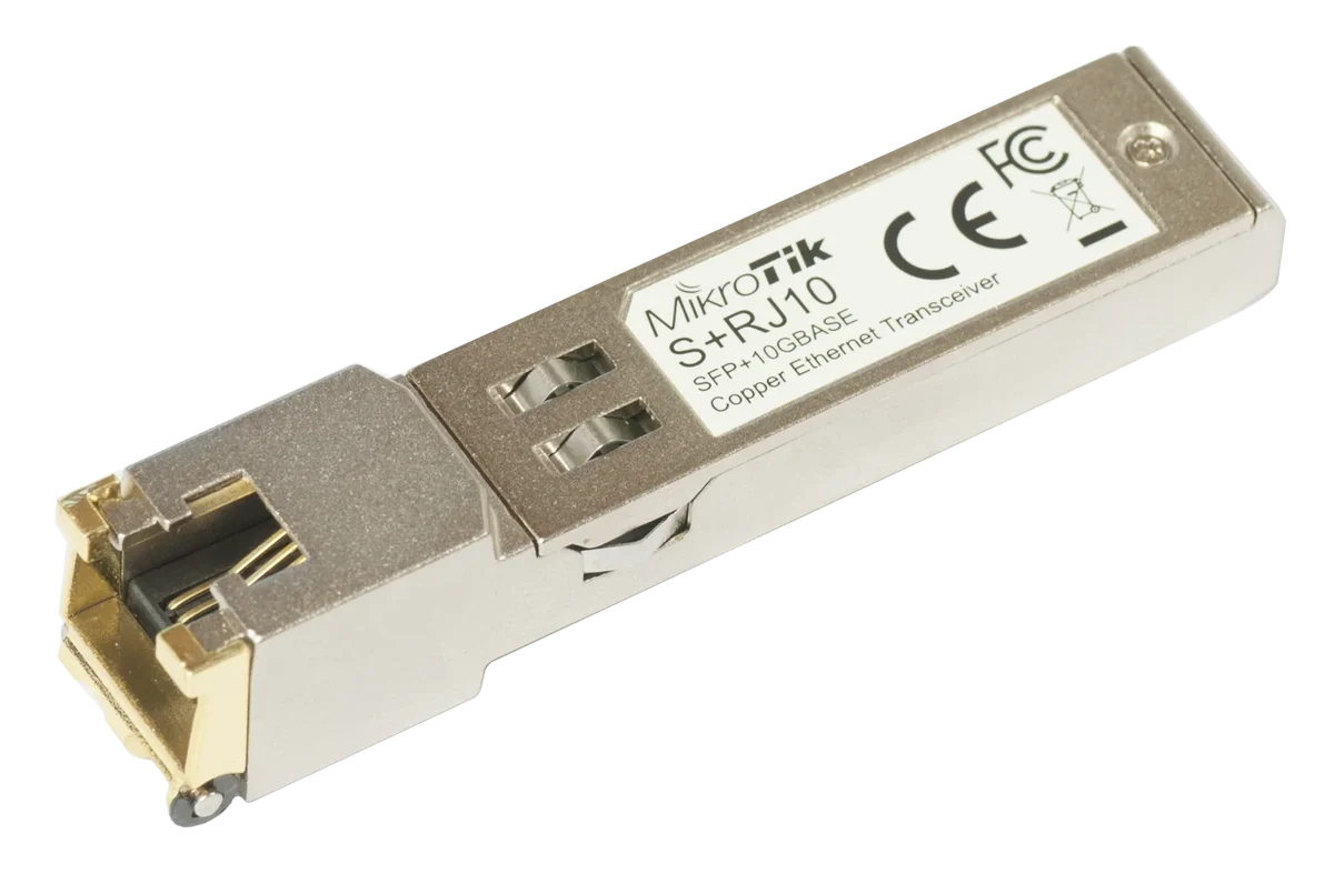 MikroTik S+RJ10 – 6-speed RJ-45 module for up to 10 Gbps