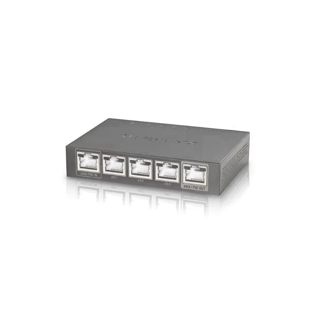 Ubiquiti EdgeRouter X ER-X – 5x Gigabit Ports, PoE Passthrough, EdgeOS