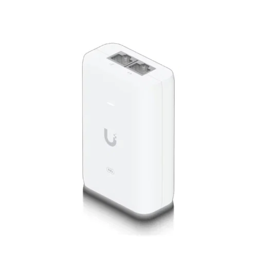 Ubiquiti U-PoE-AT PoE+ Adapter – 802.3at Gigabit Power Injector, 30W