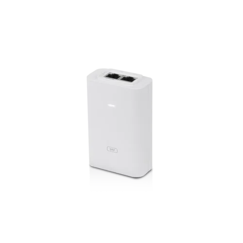 Ubiquiti POE-24V-24W-G-WH 24V 24W Gigabit PoE Adapter, White