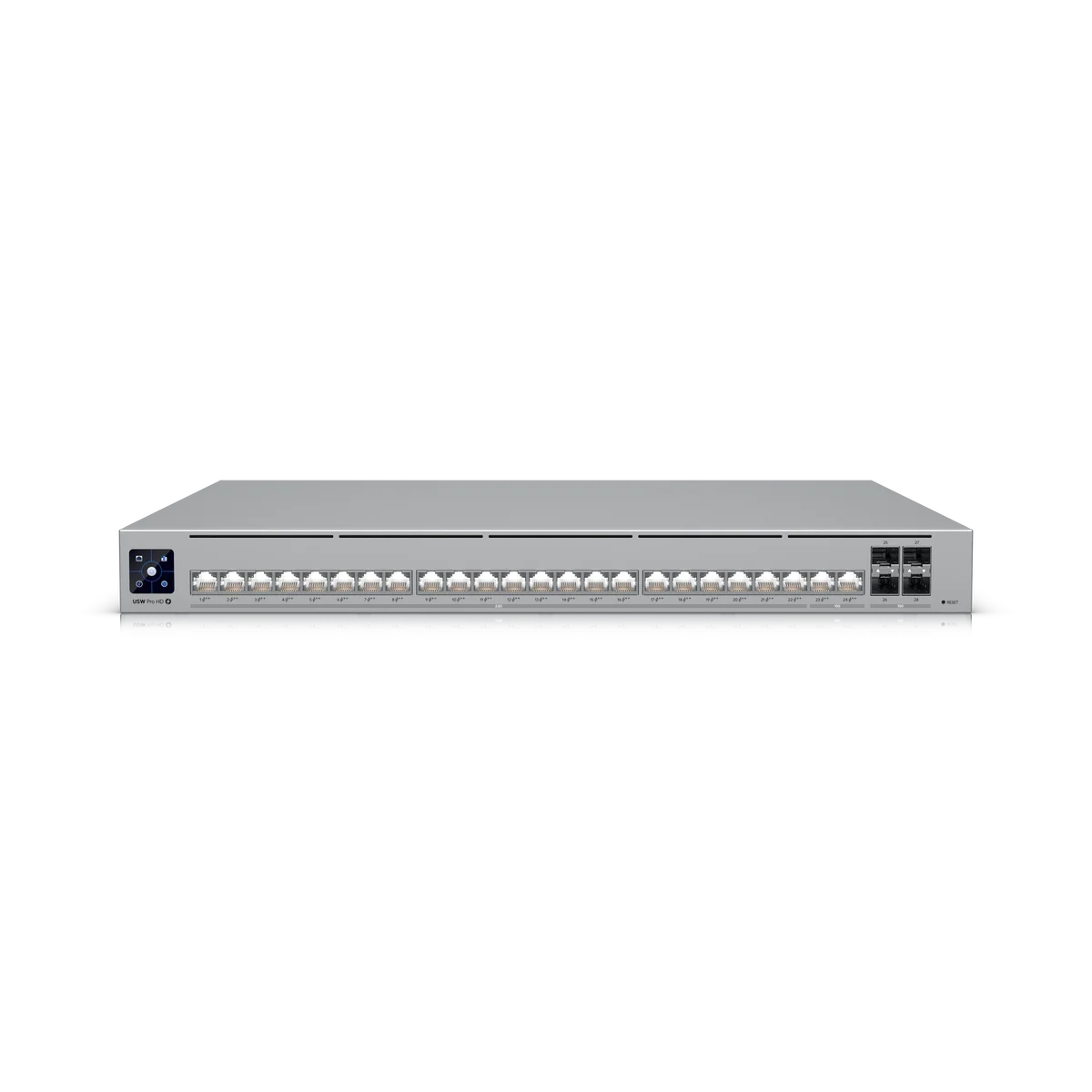 Ubiquiti Pro HD 24 PoE Switch USW-PRO-HD-24-POE – Professional-grade, Layer 3 Etherlighting™ switch with (2) 10 GbE PoE++,…